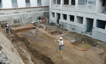 Verlegung der Grundleitung Krankenhaus Goslar